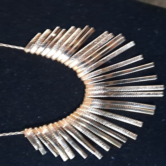 Goldtone Adante statement 20 inch drop necklace. New! - Picture 1 of 5